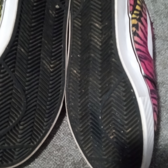 Nike Stefan Janoski leopard print skateboarding shoes. Size 6.5. Used condition - Picture 5 of 6